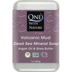 One With Nature Dead Sea Minerals Soap Volcanic Mud 7.1oz