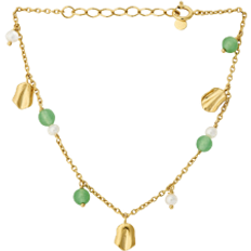 Pernille Corydon Ocean Hope Bracelet - Gold/Pearl/Aventurine