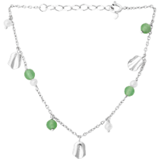 Pernille Corydon Ocean Hope Bracelet - Silver/Pearl/Aventurine