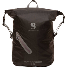 Gecko Lightweight Waterproof 30L Backpack - Black/Grey