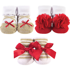 Hudson Underwear Children's Clothing Hudson Socks Giftset 3-Piece - Red/Gold (11156802)