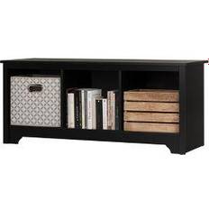 Retractable Drawer Storage Benches South Shore Vito Cubby Storage Bench 51.3x19.8"