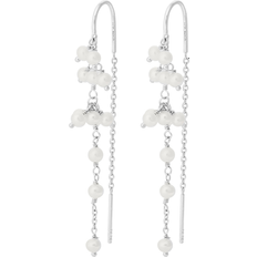 Pernille Corydon Ocean Treasure Earrings - Silver/Pearl