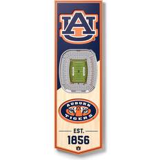YouTheFan Auburn Tigers 3D StadiumView Banner