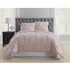 Bed Linen Truly Soft Pleated Bedspread Pink (228.6x172.72)