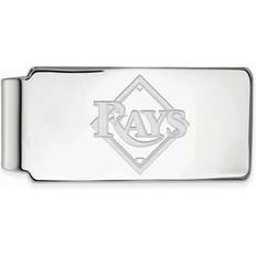 LogoArt Tampa Bay Rays Sterling Silver Money Clip