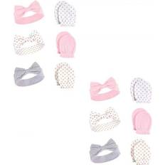 Polka Dots Accessories Children's Clothing Hudson Cotton Headband and Scratch Mitten Set - Dots