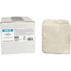 Clay Air Dry Clay, White, 25 lbs. White