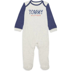 Tommy Hilfiger Baby Boy's Colorblock Footie - Grey Multi