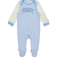 Tommy Hilfiger Jumpsuits Children's Clothing Tommy Hilfiger Baby Boy's Striped Footie - Blue White
