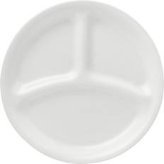 Glass Dishes Corelle Winter Frost Divided Salad Dish