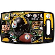 YouTheFan Pittsburgh Steelers Retro Series Chopping Board 14.5"