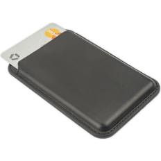 Mobiltilbehør 4smarts UltiMag Magnetisk Kortholder Anti RFID MagSafe Kompatibel Sort