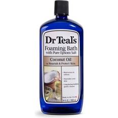 Bubble Bath Dr Teal's Foaming Bath Pure Epsom Salt & Coconut Oil 33.8fl oz