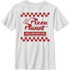 Character Toy Story Pizza Planet Logo Tee - White