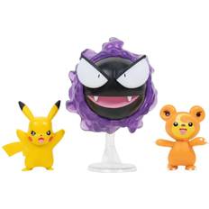 Spielzeuge Pokémon Battle Figure sæt Pikachu, Teddiursa & Gastly