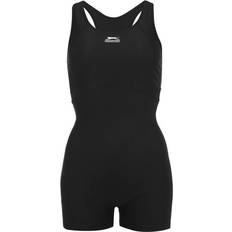 Slazenger boyleg swimsuit Clothing Slazenger Boyleg Swimsuit Ladies - Black