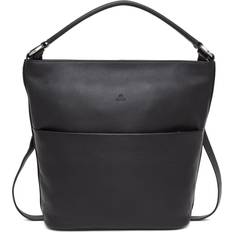 Adax Umhängetaschen Adax Felia Leather Handbag - Black