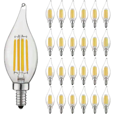 Luxrite Equivalent LED Lamps 5W E12 24-pack