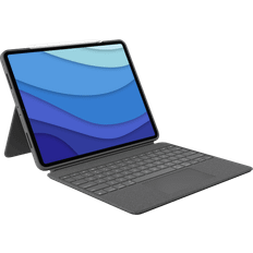 Apple iPad Pro 12.9 - Tenkeyless (TKL) Tastaturer Logitech Combo Touch Backlit keyboard case with trackpad for iPad Pro 12.9"