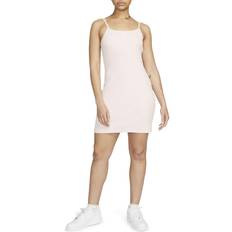 Nike Short Dresses Nike Sportswear Essential Women's Ribbed Dress - Atmosphere/White
