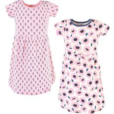 Touched By Nature Youth Organic Cotton Dress 2-pack - Blossoms (10168747)