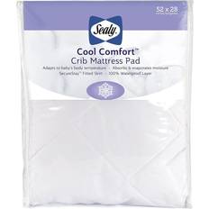 Bed Accessories Sealy Cool Comfort Fitted Crib Mattress Pad 28x52"