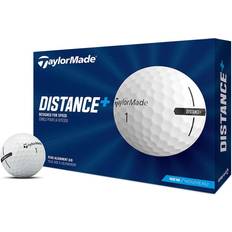 Distanzbälle Golfbälle TaylorMade Distance Plus - 12 pack