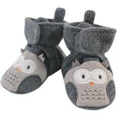 Indoor Shoes Hudson Baby Animal Fleece Lined Booties - Gray Owl