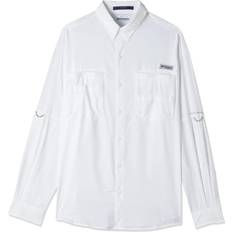 Shirts Columbia PFG Tamiami II Long Sleeve Shirt - White