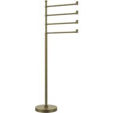 Allied Brass Southbeach Collection Free Standing 4 Pivoting Swing Arm Towel Stand (SB-84-ABR)