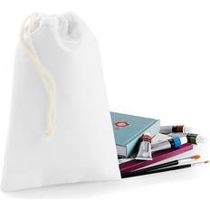 BagBase Sublimation Stuff Bag (4 Sizes) (S) (White)