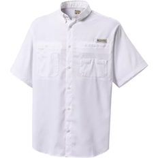 Men - White Shirts Columbia Tamiami II Short-Sleeve Shirt - White