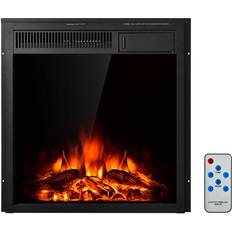 Fireplace Accessories Costway 22.5'' Electric Fireplace Insert