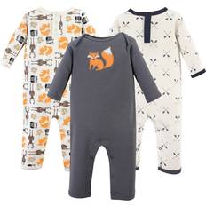 Hudson Baby Union Suits/Coveralls 3-pack - Forest (10152027)
