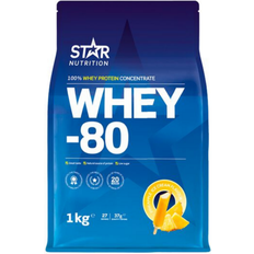 Whey 1kg Star Nutrition Whey-80, 1 kg