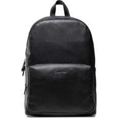 Calvin Klein Rucksäcke Calvin Klein Recycled Faux Leather Backpack - CK Black
