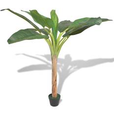 Innredningsdetaljer vidaXL Artificial Banana Tree Plant with Pot 150 cm Green Kunstig plante
