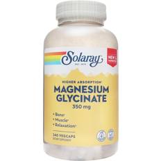 Solaray Vitamins & Minerals Solaray Magnesium Glycinate 350 mg 240 VegCaps 240