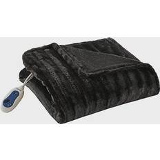 Heated throw Massage & Relaxation Products Beautyrest Heated Throw Blankets Black (177.8x127)