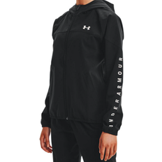 Under Armour Women's Woven Hooded Jacket - Black