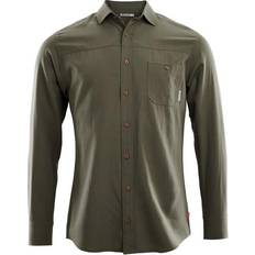 Skjorter Aclima Leisurewool Woven Wool Shirt - Ranger Green