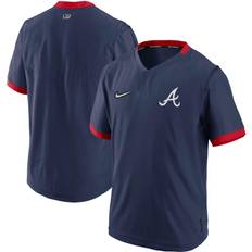 Nike T-shirts Nike Atlanta Braves Authentic Collection Hot Pullover T-shirt Sr