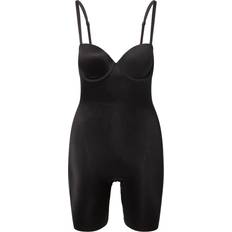 Spanx Bekleidung Spanx Suit Your Fancy Strapless Convertible Underwire Mid-Thigh Bodysuit - Very Black