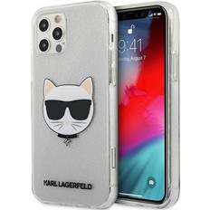 Karl Lagerfeld Choupette Head Glitter Case for iPhone 12 Pro Max