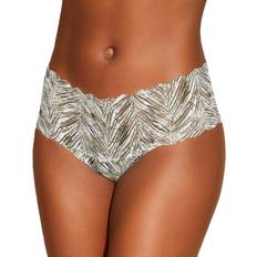 Cosabella Never Say Never Printed Comfie Thong - Palm Aloe