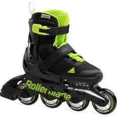Green Inline Skates Rollerblade Microblade 11J Jr