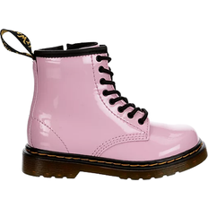 Boots Children's Shoes Dr Martens Kids' 1460 Patent Lamper - Pale Pink