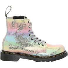 Dr. Martens Kid's 1460J Pascal Boot - Silver Iridescent