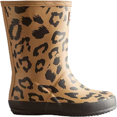 Hunter Rain Boots Children's Shoes Hunter Leopard Rain Boots - Brown
